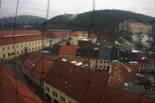 Obraz podglądu z kamery internetowej Boskovice - Jewish quarter